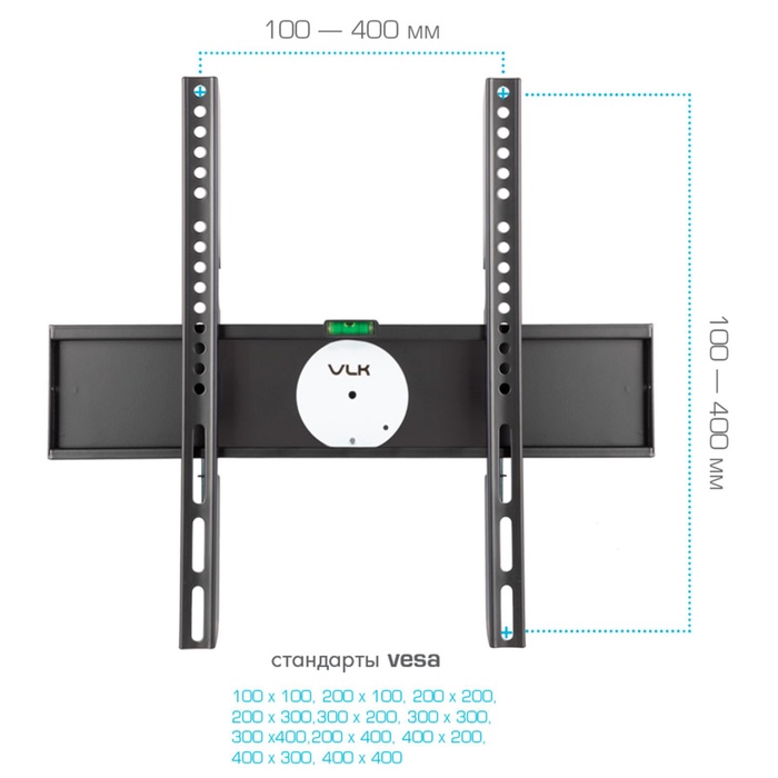 Кронштейн для LED/LCD телевизоров VLK TRENTO-24 black - фото 51677702