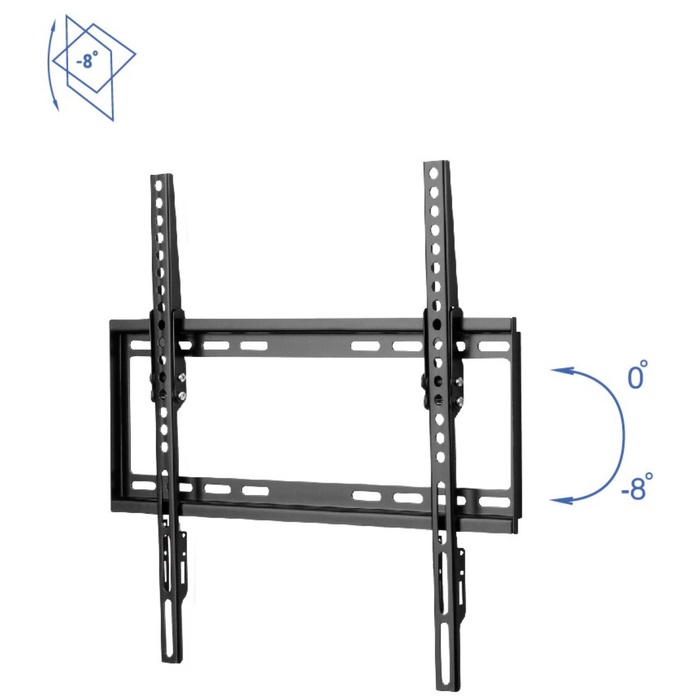 Кронштейн наклонный dr Mounts KL 4040T черный 32"-55" - фото 51677742