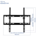 Кронштейн наклонный dr Mounts KL 4040T черный 32"-55" - фото 51677743 Кронштейн наклонный dr Mounts KL 4040T черный 32"-55" - фото 51677743
