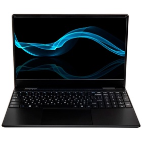 Ноутбук 15.6" IPS FHD HIPER WORKBOOK (U26-15FII3100R8S2WPG) black