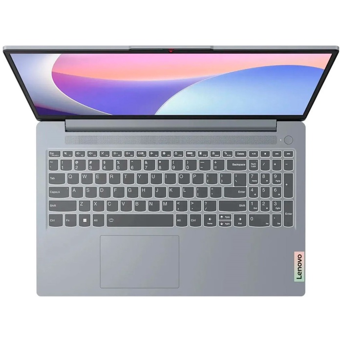 Ноутбук 15.6" IPS FHD LENOVO IdeaPad Slim 3 (83ER007PRK) grey - фото 51678833