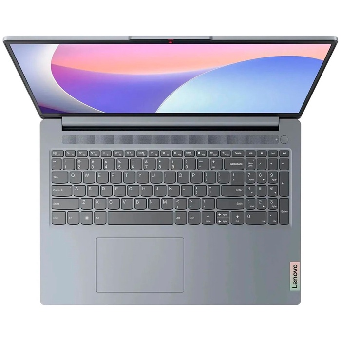 Ноутбук 15.6" FHD LENOVO IdeaPad Slim 3 ((82X7004BPS)) grey - фото 51678838