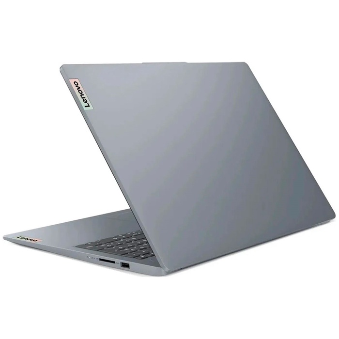 Ноутбук 15.6" FHD LENOVO IdeaPad Slim 3 ((82X7004BPS)) grey - фото 51678839