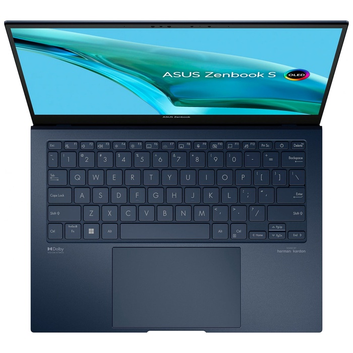 Ноутбук Asus Zenbook S UX5304MA-NQ172 (90NB12V3-M00B20) синий+сумка - фото 51683258