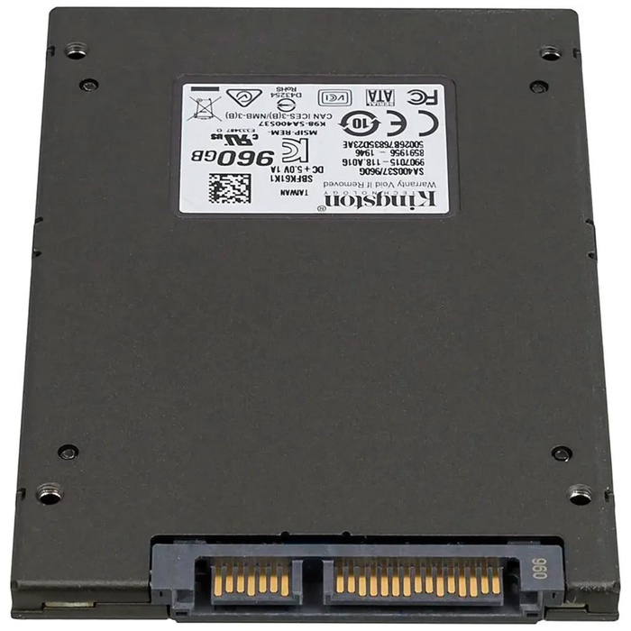 Накопитель SSD Kingston 2.5" A400 960 Гб SATA III SA400S37/960G - фото 51680182