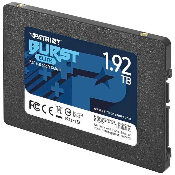 Накопитель SSD Patriot 2.5" Burst Elite 1920 Гб SATA III PBE192TS25SSDR - фото 51680191