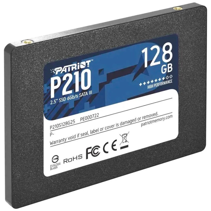 Накопитель SSD Patriot 2.5" P210 128 Гб SATA III P210S128G25 - фото 51680195