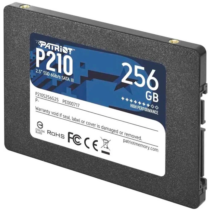 Накопитель SSD Patriot 2.5" P210 256 Гб SATA III P210S256G25 - фото 51680200