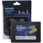 Накопитель SSD Patriot 2.5" Burst Elite 480 Гб SATA III PBE480GS25SSDR - фото 51680204