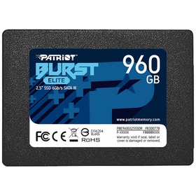 Накопитель SSD Patriot 2.5" Burst Elite 960 Гб SATA III PBE960GS25SSDR