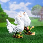 Садовая фигура из полистоуна «Голуби на коряге», 37×18×37 см - Фото 10