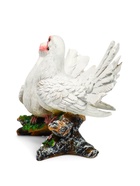 Садовая фигура из полистоуна «Голуби на коряге», 37×18×37 см - Фото 6