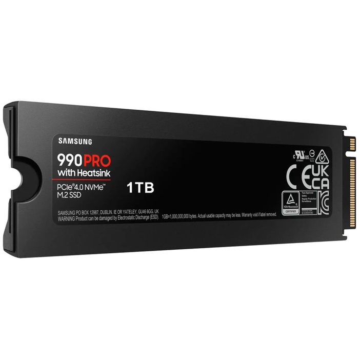 Накопитель SSD M.2 Samsung 990 PRO 1000 Гб PCIe 4.0 MZ-V9P1T0СW - фото 51680300