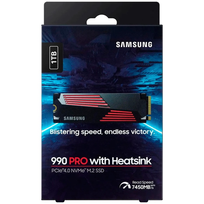 Накопитель SSD M.2 Samsung 990 PRO 1000 Гб PCIe 4.0 MZ-V9P1T0СW - фото 51680302