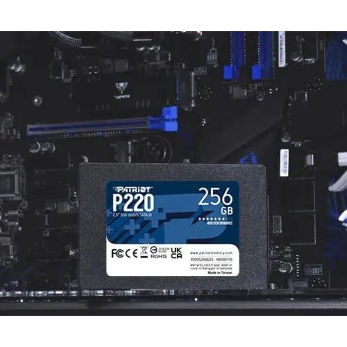 Накопитель SSD PATRIOT 2.5" P220 256 Гб SATA III P220S256G25 - фото 51680318