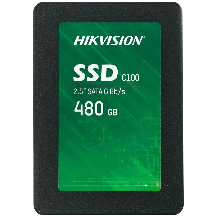 Накопитель SSD Hikvision 2.5" 480 Гб SATA III C100 HS-SSD-C100/480G - фото 51680344