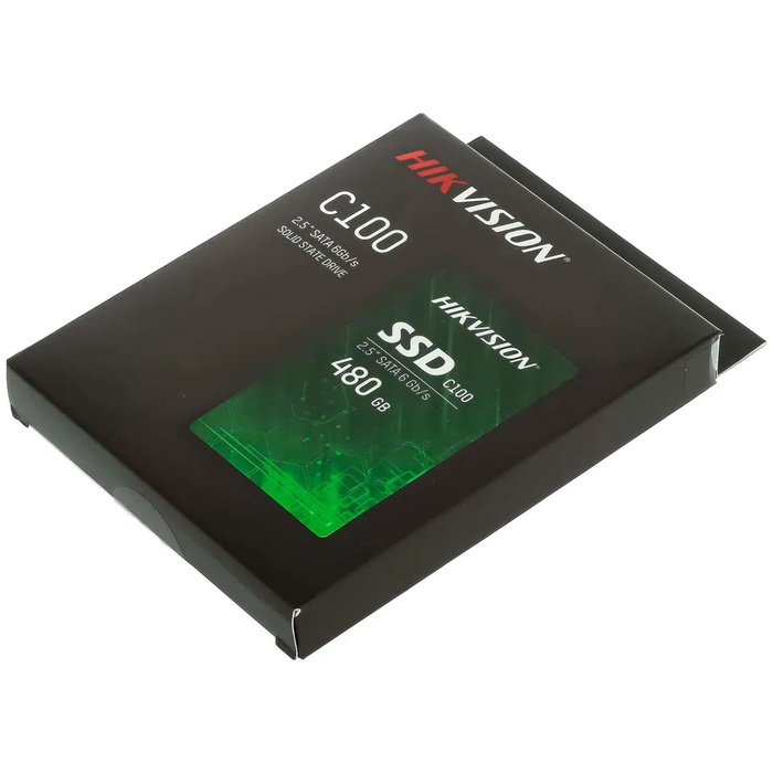 Накопитель SSD Hikvision 2.5" 480 Гб SATA III C100 HS-SSD-C100/480G - фото 51680347