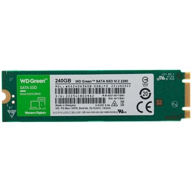 Накопитель SSD M.2 WD Green 240 Гб SATA III WDS240G3G0B