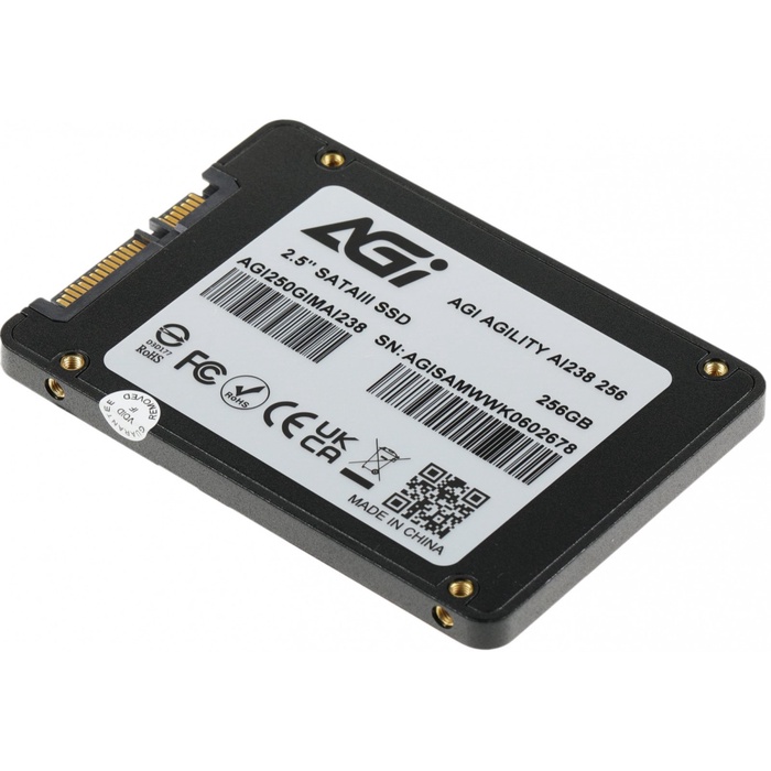 Накопитель SSD AGi 2.5" 250 Гб SATA III AGI250GIMAI238 - фото 51680393