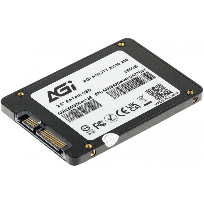 Накопитель SSD AGi 2.5" 256 Гб SATA III AGI256G06AI138 - фото 51680402