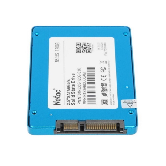 Накопитель SSD NETAC 2.5" N535S 120 Гб SATA III NT01N535S-120G-S3X - фото 51680418