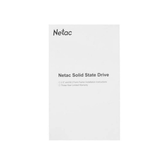 Накопитель SSD NETAC 2.5" N600S 128 Гб SATA III NT01N600S-128G-S3X - фото 51680437