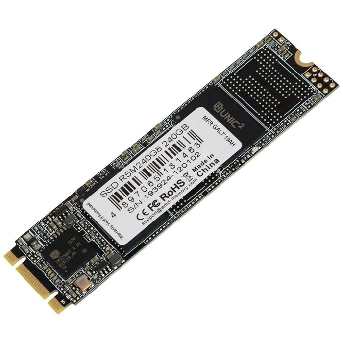 Накопитель SSD AMD M.2 Radeon R5 240 Гб SATA III R5M240G8 - фото 51680478