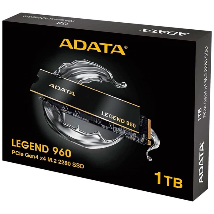 Накопитель SSD ADATA M.2 LEGEND 960 1000 Гб PCIe 4.0 ALEG-960-1TCS - фото 51680517