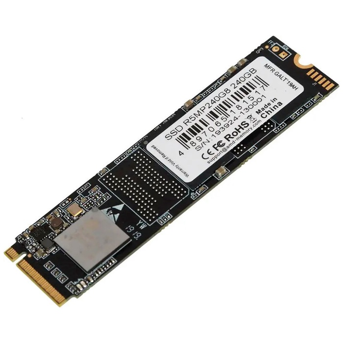 Накопитель SSD AMD M.2 R5 Series 240 Гб PCIe R5MP240G8 - фото 51680535