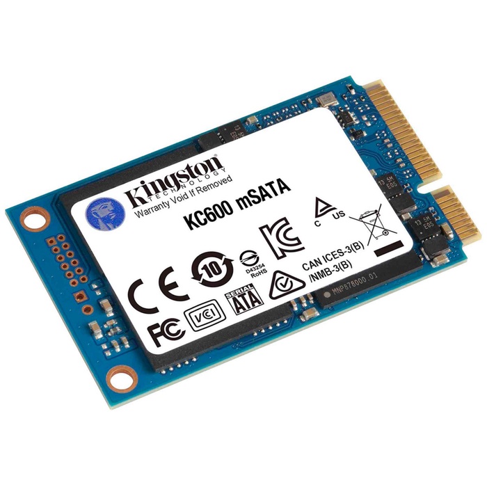 Накопитель SSD Kingston MSATA KC600 512 Гб SATA III SKC600MS/512G - фото 51680540