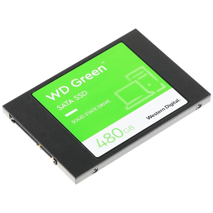 Накопитель SSD WD 2.5" Green 480 Гб SATA III WDS480G3G0A - фото 51680550