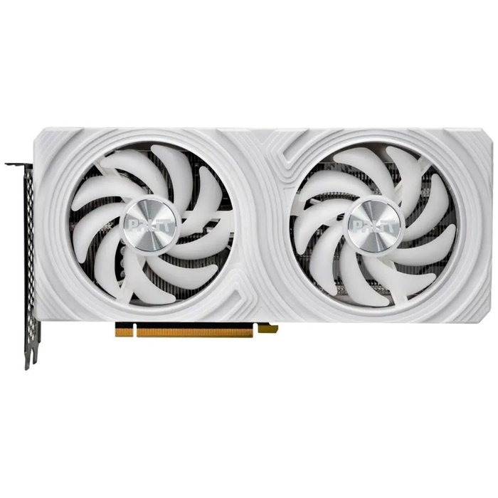 Видеокарта GeForce RTX 4060 Ti Palit Dual White 8Gb (NE6406T019P1-1048L) - фото 51680622