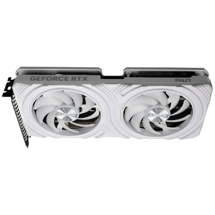 Видеокарта GeForce RTX 4060 Ti Palit Dual White 8Gb (NE6406T019P1-1048L) - фото 51680625