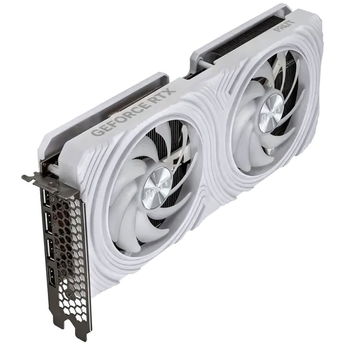 Видеокарта GeForce RTX 4060 Ti Palit Dual White 8Gb (NE6406T019P1-1048L) - фото 51680626