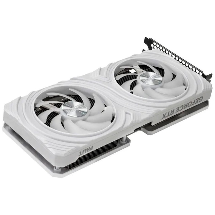 Видеокарта GeForce RTX 4060 Ti Palit Dual White 8Gb (NE6406T019P1-1048L) - фото 51680627