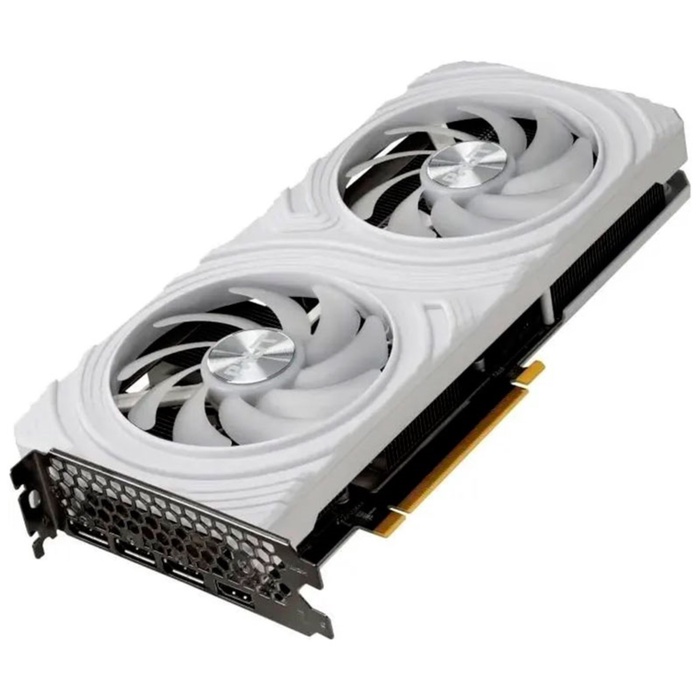 Видеокарта GeForce RTX 4060 Ti Palit Dual White 8Gb (NE6406T019P1-1048L) - фото 51680628