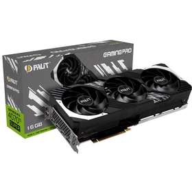 Видеокарта PALIT GeForce RTX 4070 Ti SUPER GAMINGPRO 16GB (NED47TS019T2-1043A)