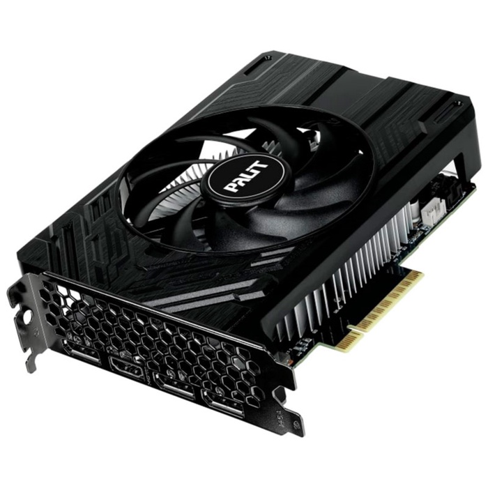 Видеокарта Palit GeForce RTX 4060 STORMX 8GB (NE64060019P1-1070F) - фото 51680664