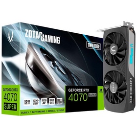 Видеокарта ZOTAC GeForce RTX 4070 SUPER Twin Edge 12GB (ZT-D40720E-10M)