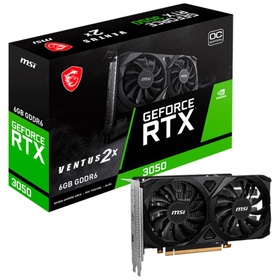 Видеокарта MSI GeForce RTX 3050 VENTUS 2X 6G OC