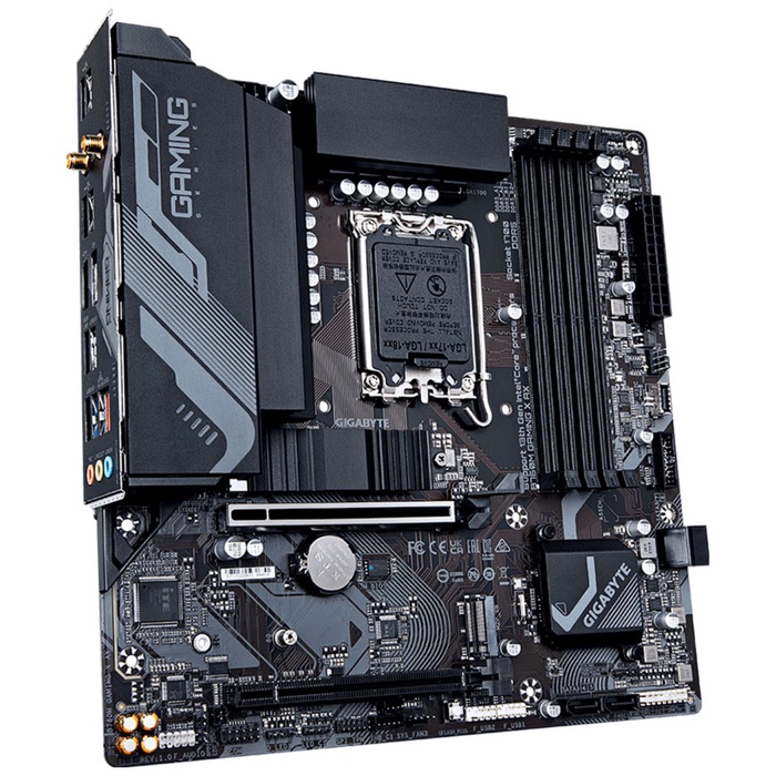 Материнская плата GIGABYTE B760M GAMING X AX 1.1 (LGA1700, mATX) - фото 51680824