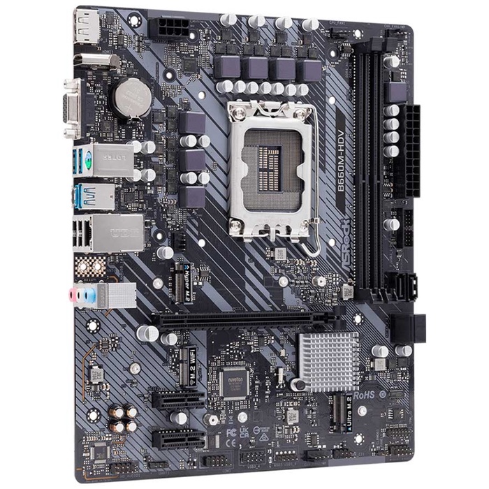 Материнская плата ASRock B660M-HDV (LGA1700, mATX) - фото 51680844