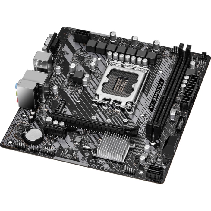 Материнская плата ASRock H610M-HVS/M.2 R2.0 (LGA1700, mATX) - фото 51680884