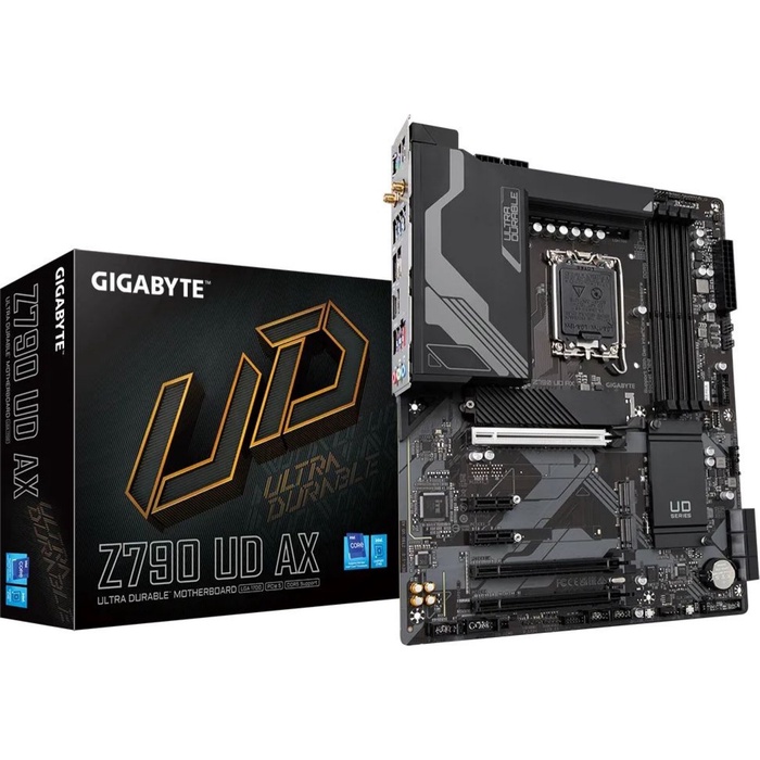 Материнская плата GIGABYTE Z790 S1700 ATX Z790 UD AX 1.2 - фото 51680904