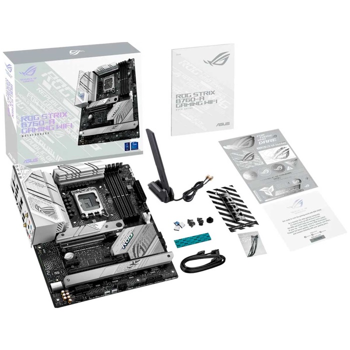 Материнская плата ASUS ROG STRIX B760-A GAMING WIFI (LGA1700, ATX) - фото 51680920