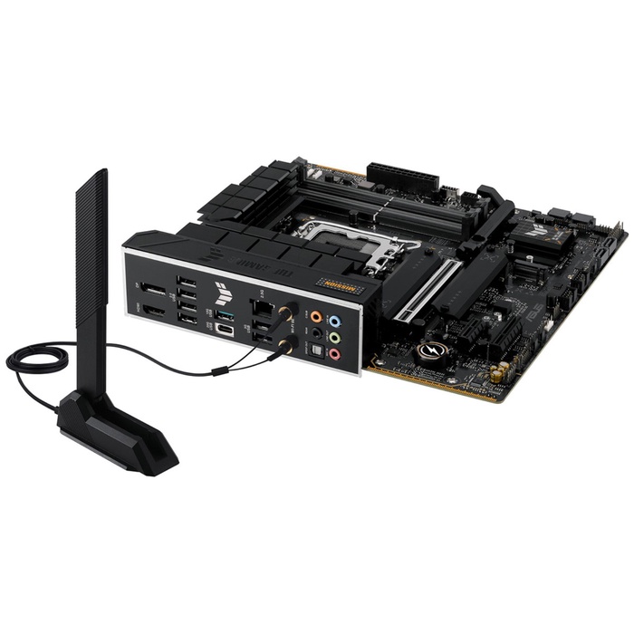 Материнская плата ASUS TUF GAMING B760M-PLUS WIFI II (LGA1700, mATX) - фото 51680924