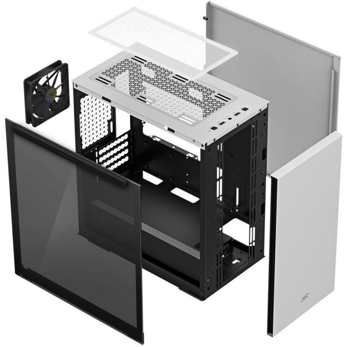 Корпус Deepcool MACUBE 110 WH White - фото 51681217