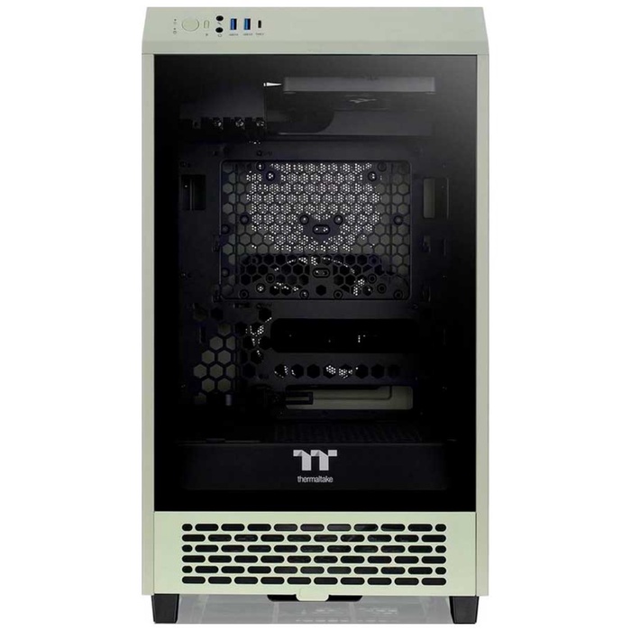 Корпус Thermaltake The Tower 200 Matcha Green (CA-1X9-00SEWN-00) - фото 51683325