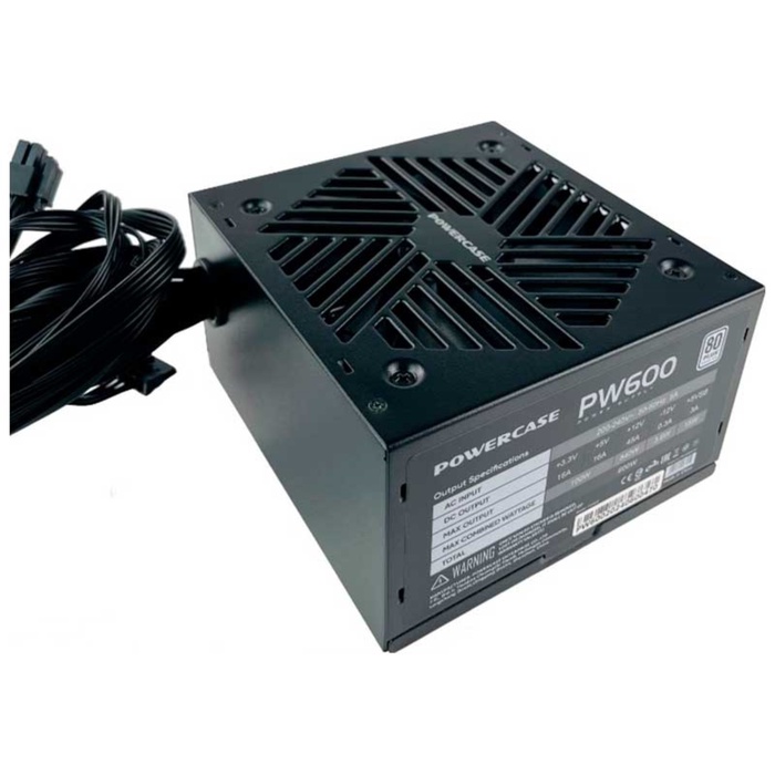 Блок питания Powercase PW600 600W PS-600W-DC - фото 51683345