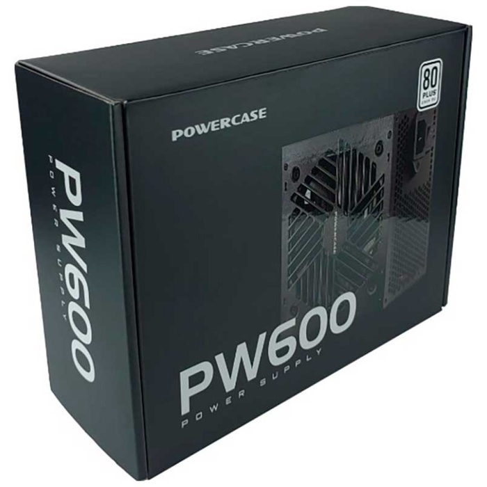 Блок питания Powercase PW600 600W PS-600W-DC - фото 51683350